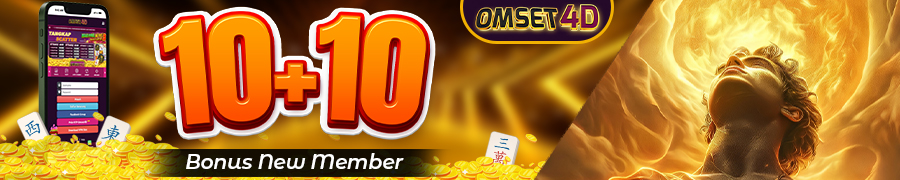 BONUS NEW MEMBER  ALL SLOT 10+10